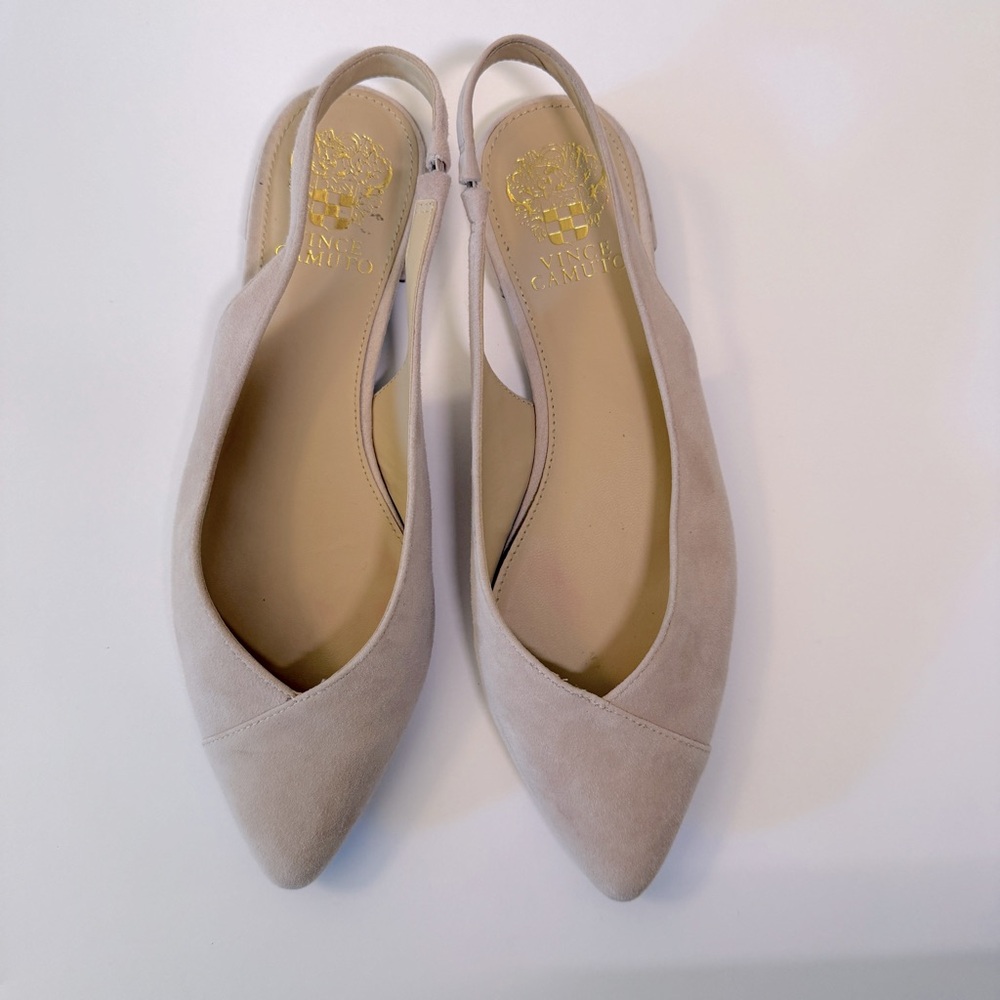 Vince Camuto Jasenia Slinback Flat Shoes in light pink - size 8 - Picture 3 of 13